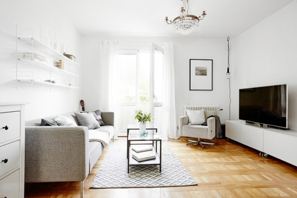 10 ideas to make the small living room look bigger than it is - Rustic