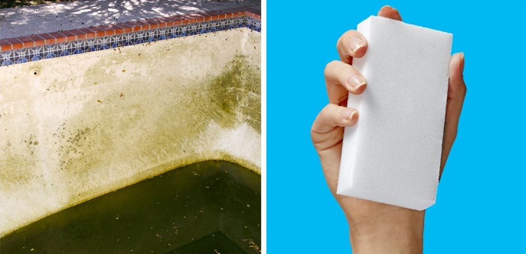 How to Properly Use a Magic Eraser in a Pool
