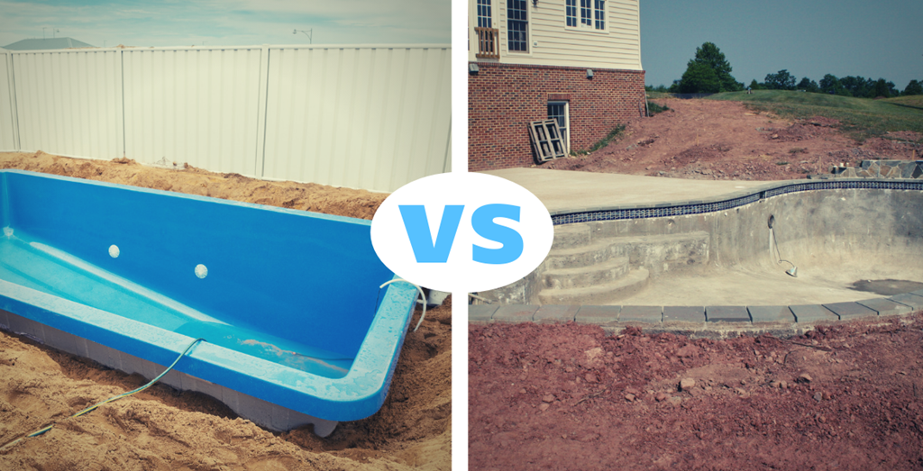 Concrete vs. Fiberglass Pools