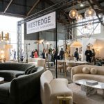 Luxury furniture and lighting on display at WestEdge Design Fair 2026 in Santa Monica