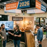 Visitors exploring home remodeling and interior design exhibits at the Cheyenne Home Show 2026